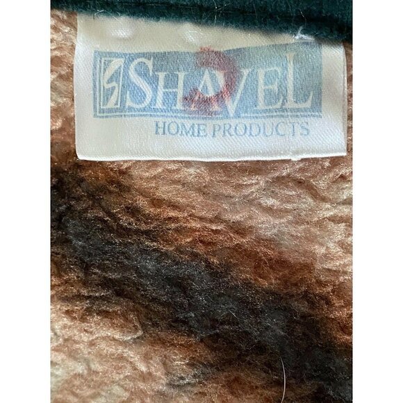 Vintage Shavel Large Reversible Tiger Blanket - Picture 6 of 7